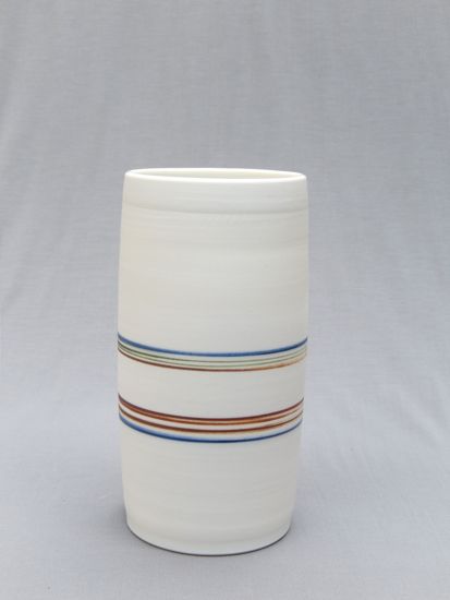 Vase couleur, hauteur: 19 cm