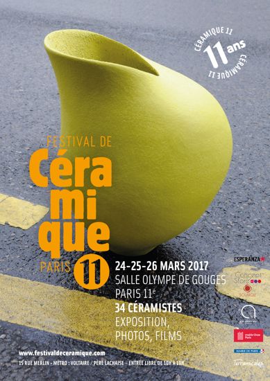 Festival de Céramique Paris 11ème Mars 2017